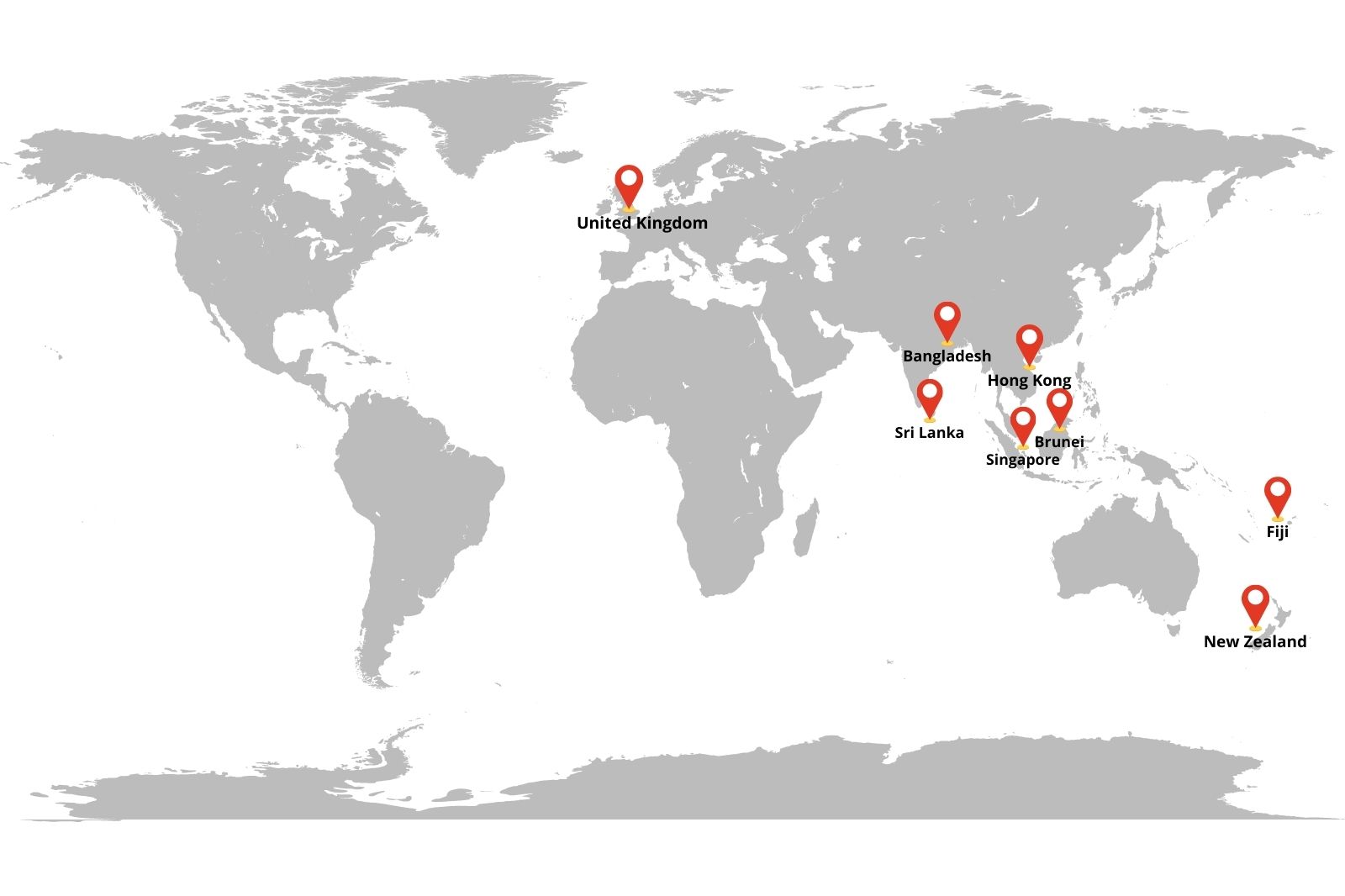 DHAS CBU Exportation Services maps