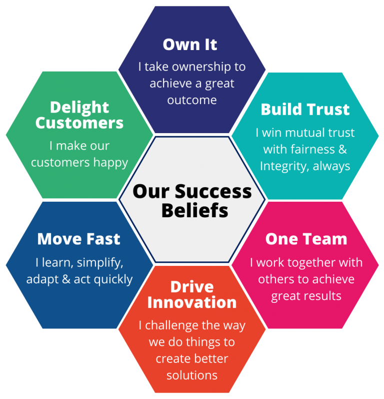 DHAS our success beliefs